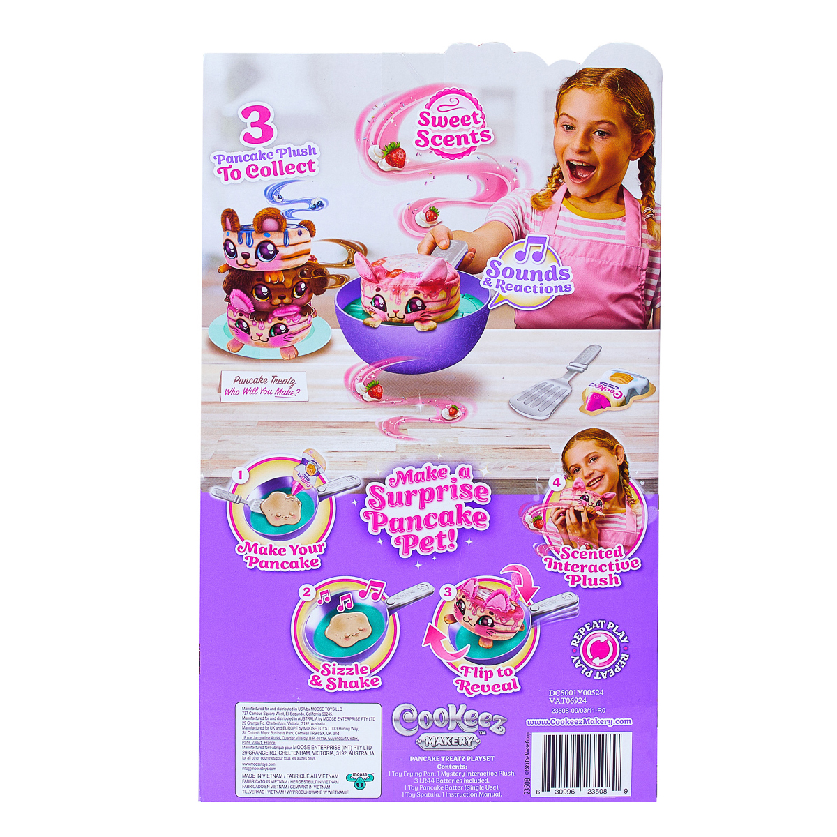 Інтерактивна іграшка-сюрприз Moose Cookeez Makery Pancake Treatz, 23508 — фото 2