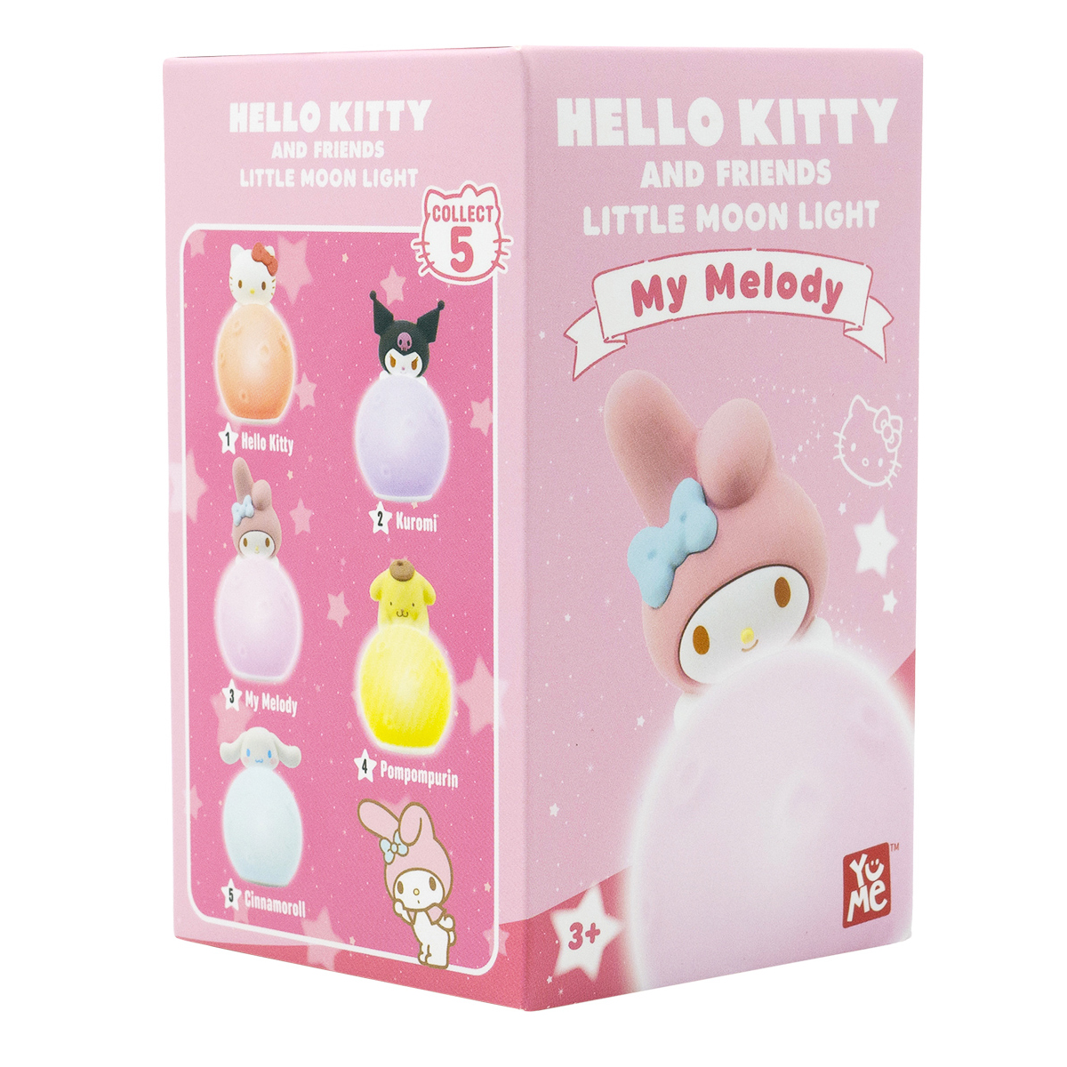 Колекційна фігурка Yume Hello Kitty Май Мелоді на Місяці зі світлом, 11525 — фото 3