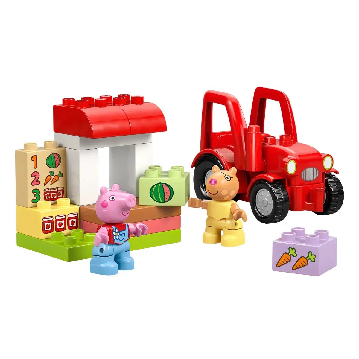 LEGO DUPLO Peppa Pig Трактор і ринок 10468 — фото 8