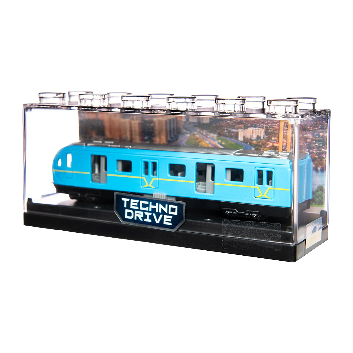 Автомодель TechnoDrive Вагон метро 1:64 250417CG — фото 12