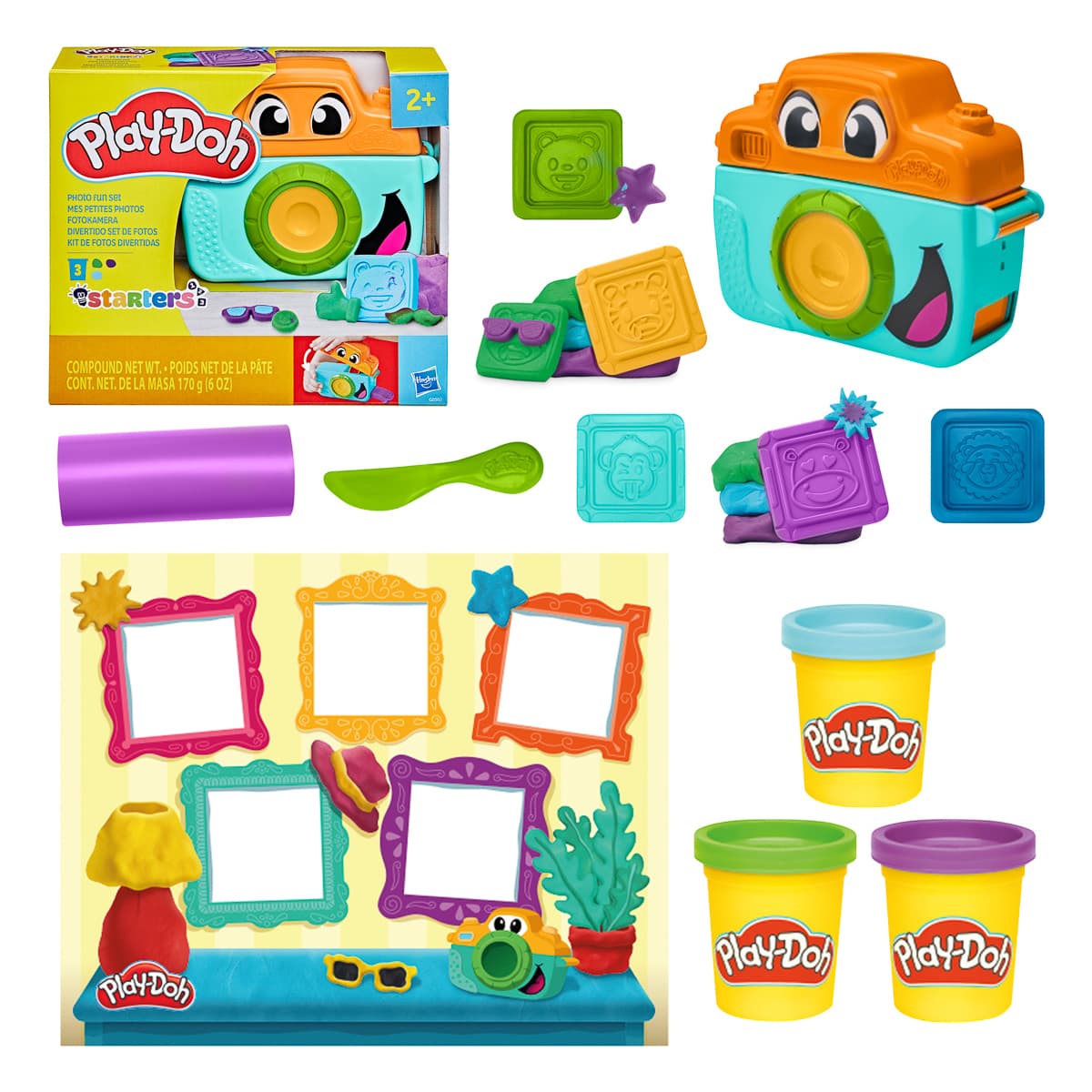 Набір для ліплення Play-Doh Фотокамера, G0502 — фото 3