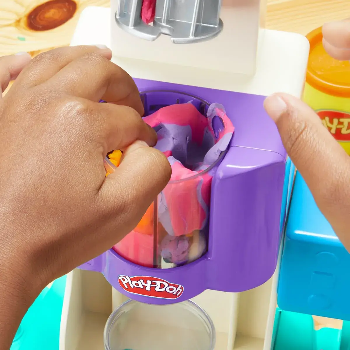 Набір для творчості Play-Doh Веселковий вихор морозива, G0028 — фото 8