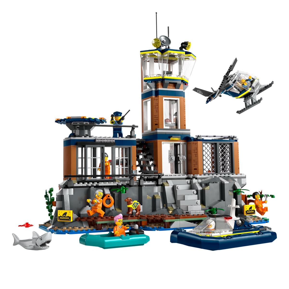 LEGO City Поліцейський острів-в'язниця 60419 — фото 8