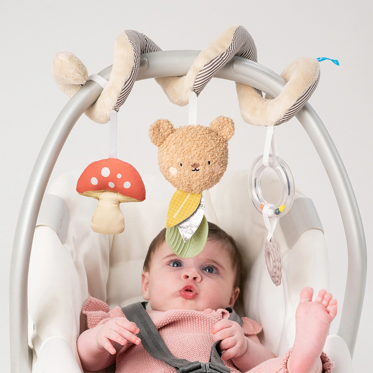 Спіраль для коляски та автокрісла Taf Toys Квітуча фантазія Лісова пригода (13865) — фото 8