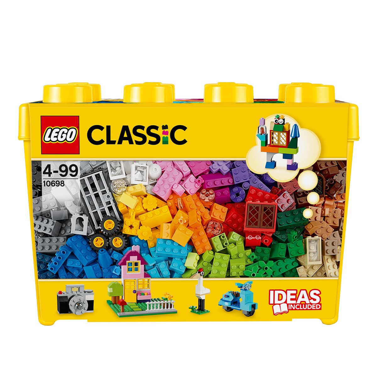 LEGO Classic Коробка кубиків LEGO® для творчого конструювання, великого розміру 10698