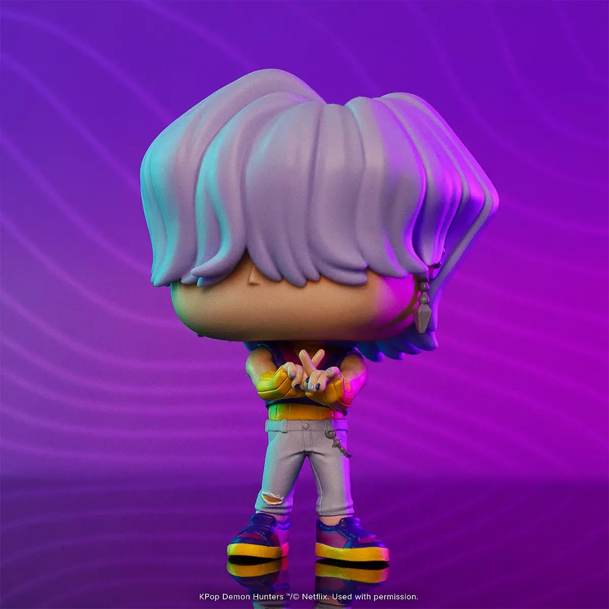 Фігурка Funko POP! Кейпоп-мисливиці на демонів S2 Загадковий (95806) — фото 3