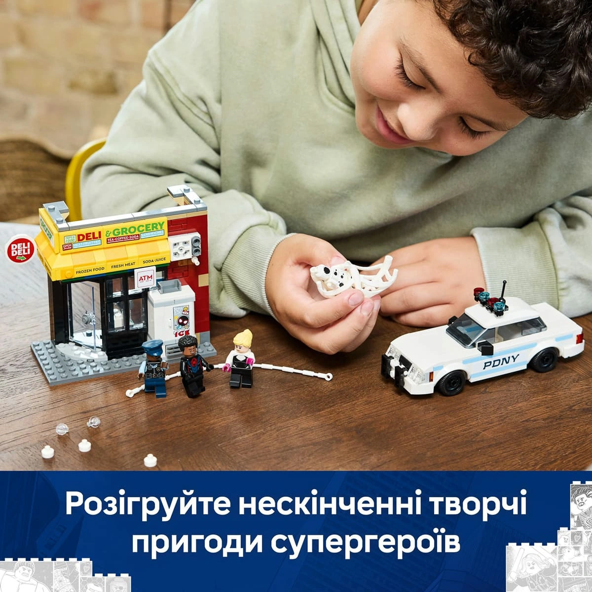 LEGO Marvel Всесвіт-павук: Майлз Моралес проти Плями 76311 — фото 14