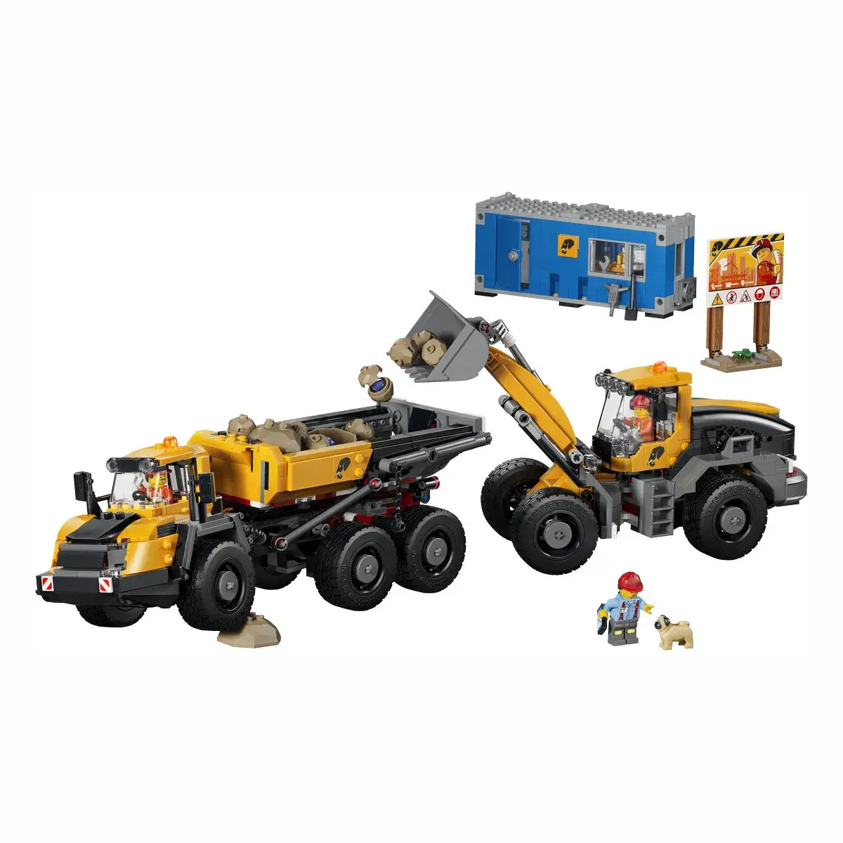 LEGO City Самоскид і фронтальний ковшовий навантажувач 60494 — фото 7