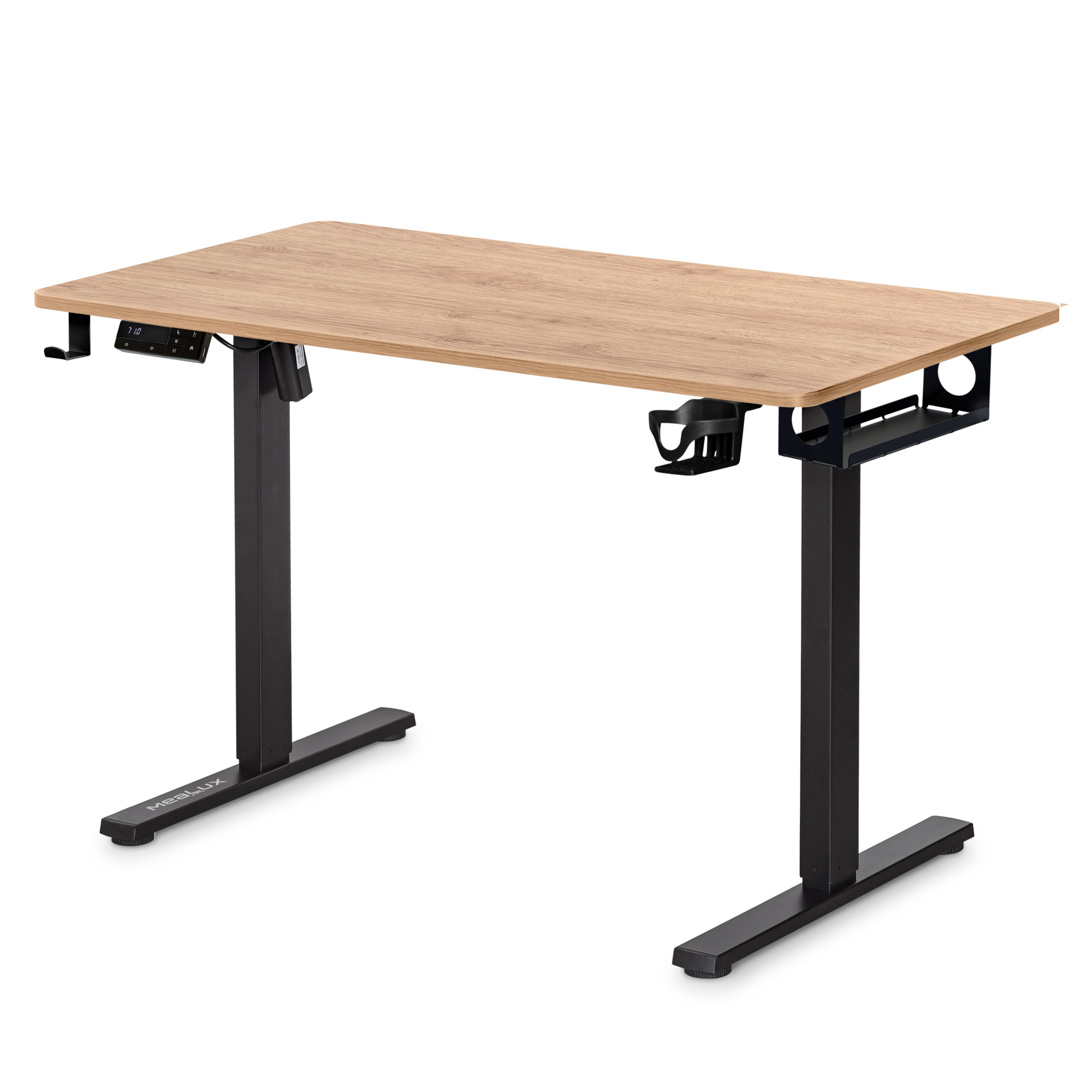 Стіл Mealux PowerDesk Lite Mahogany