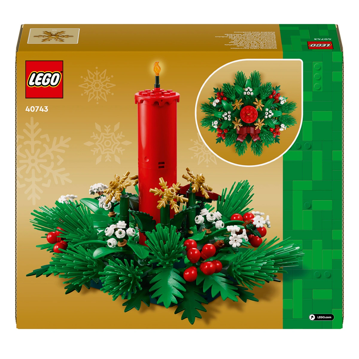 LEGO Iconic Декор для різдвяного столу 40743 — фото 17