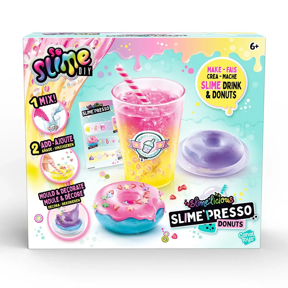 Набір для творчості Canal Toys Slime DIY Coffee Shop (SSC257)