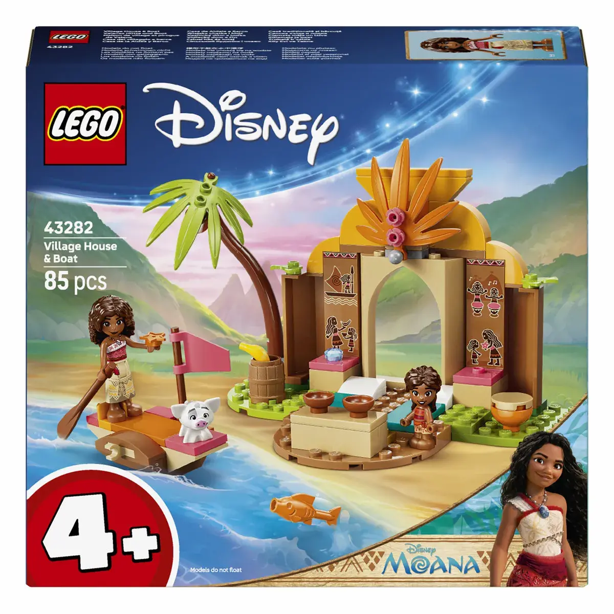 LEGO Disney Princess Сільський будинок і човен 43282