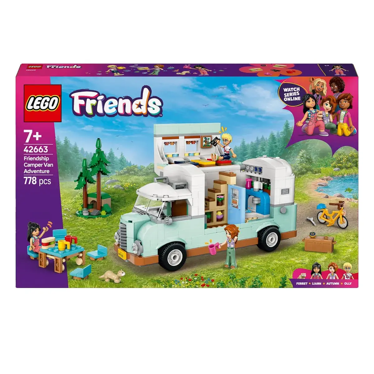 LEGO Friends Пригоди на фургоні дружби 42663