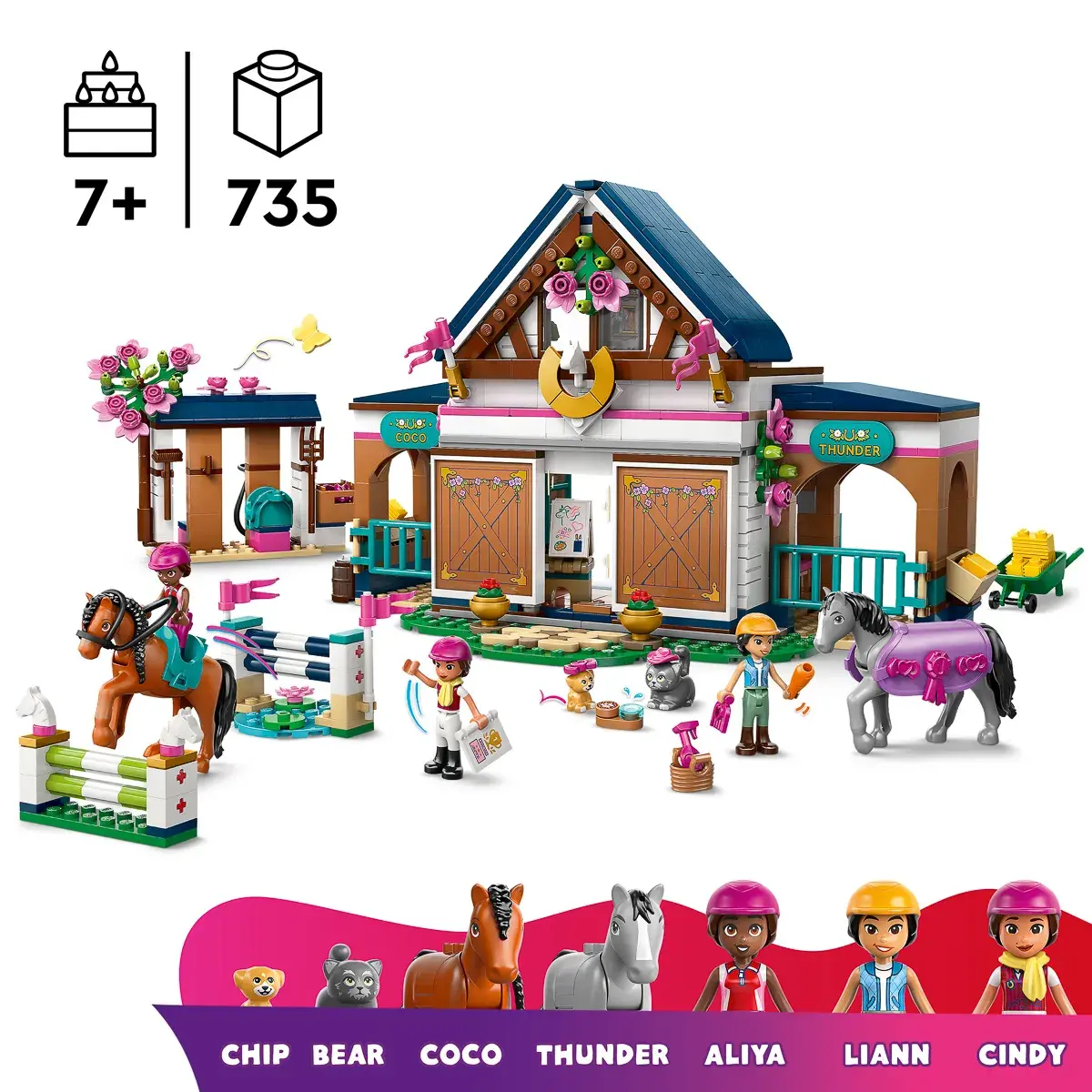 LEGO Friends Кінна стайня і академія верхової їзди 42688 — фото 18