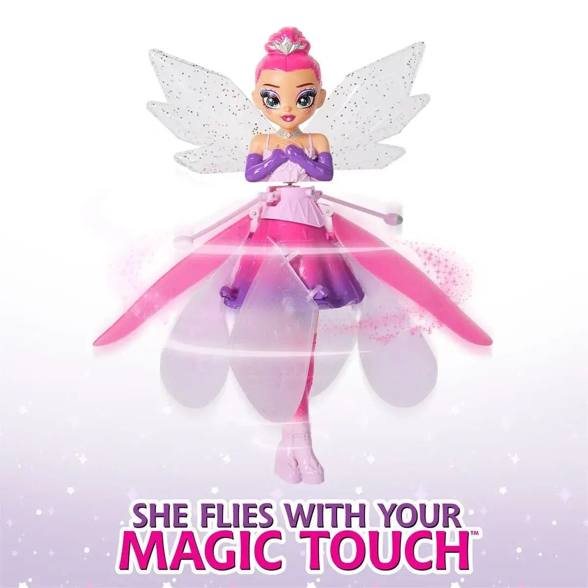 Лялька Hatchimals Crystal Flyers Літаюча казкова фея, SM30200 — фото 3
