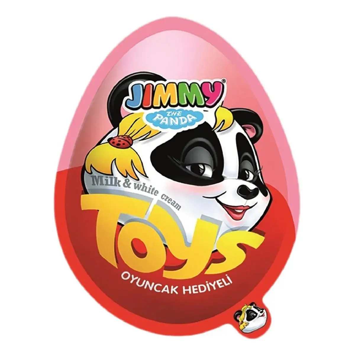 Яйце Jimmy із сюрпризом рожеве 25 г
