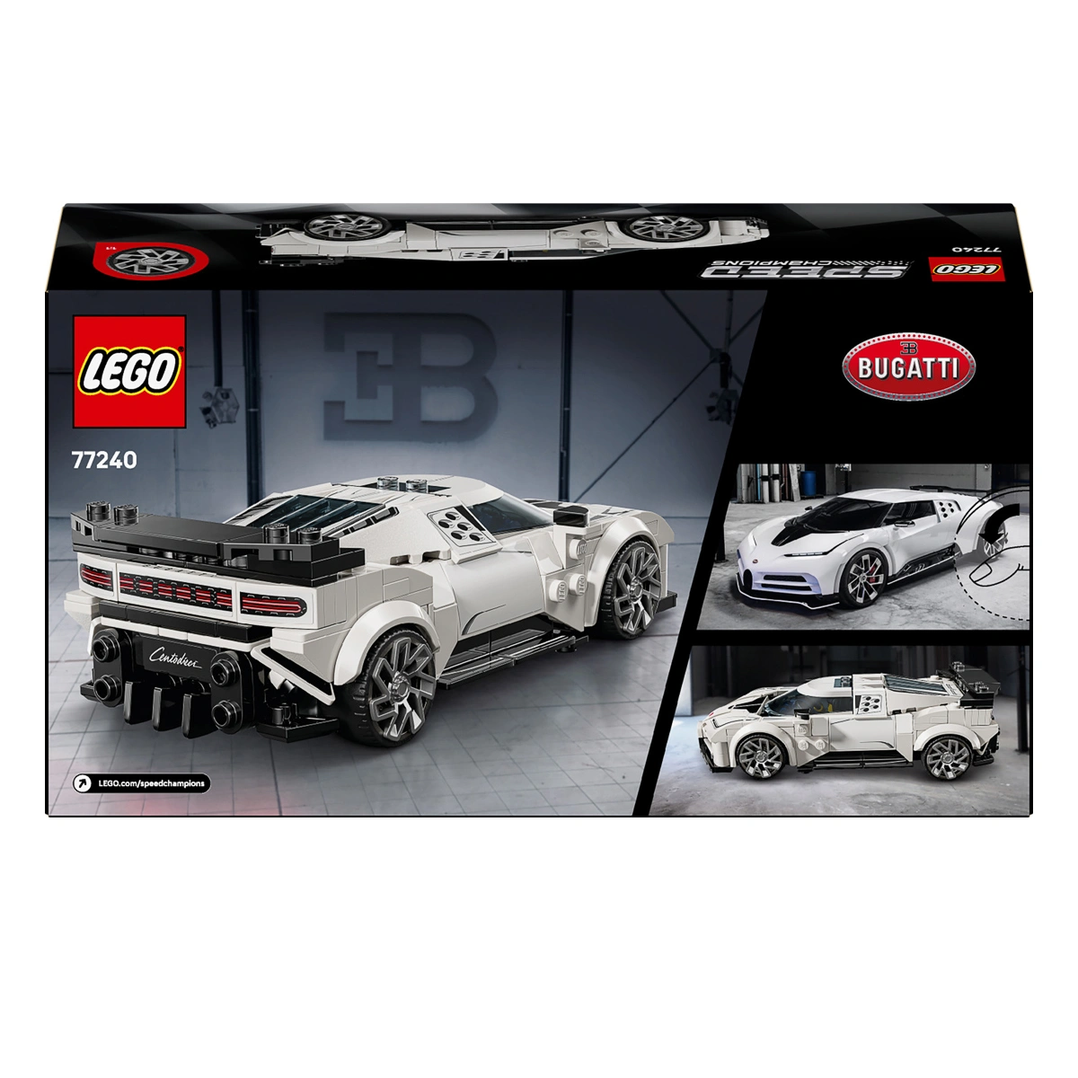 LEGO Speed Champions Спортивний гіперкар Bugatti Centodieci 77240 — фото 9
