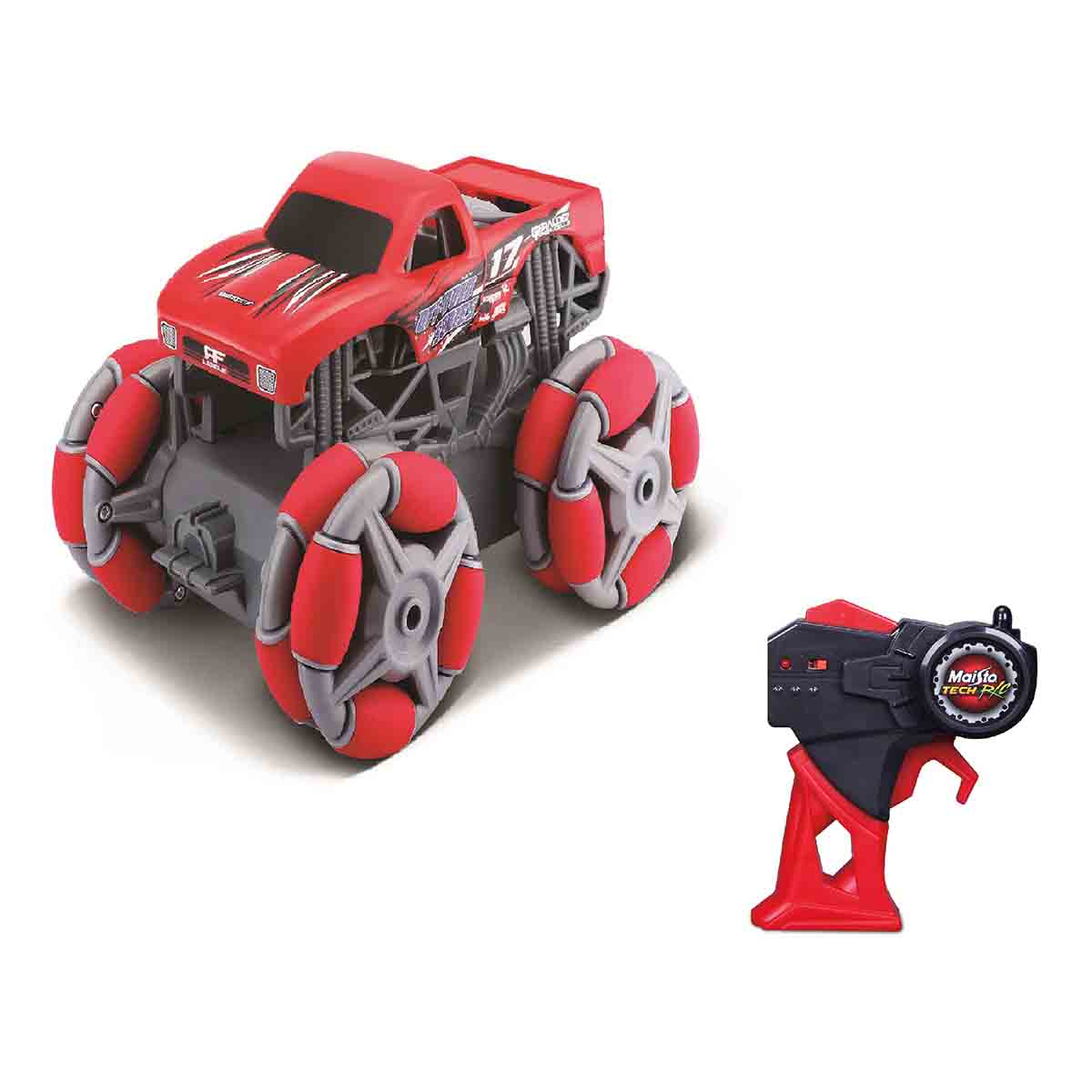 Машинка Maisto Cyklone Monster на р/к, 82521RED