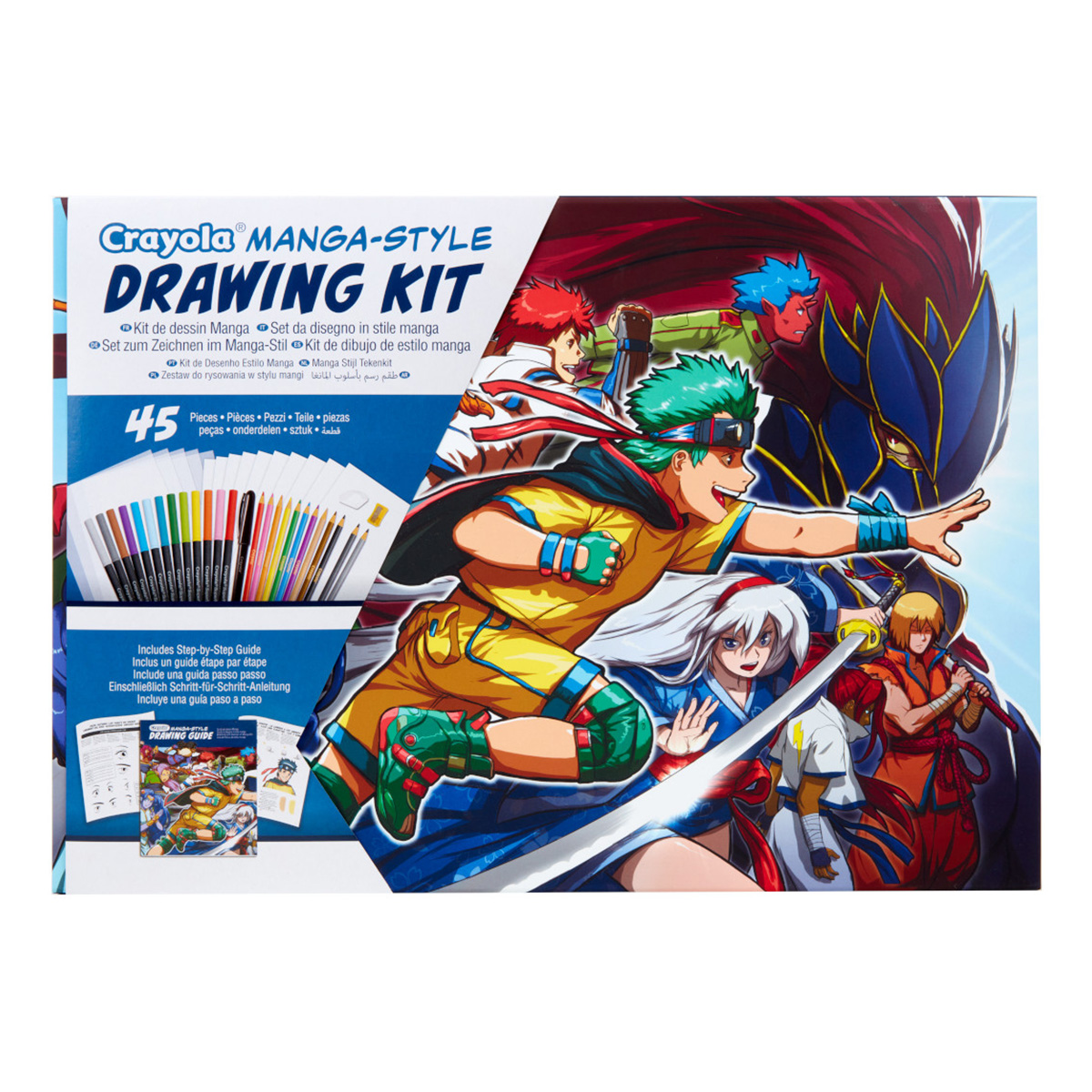 Набір для малювання Crayola Manga Style, 379214