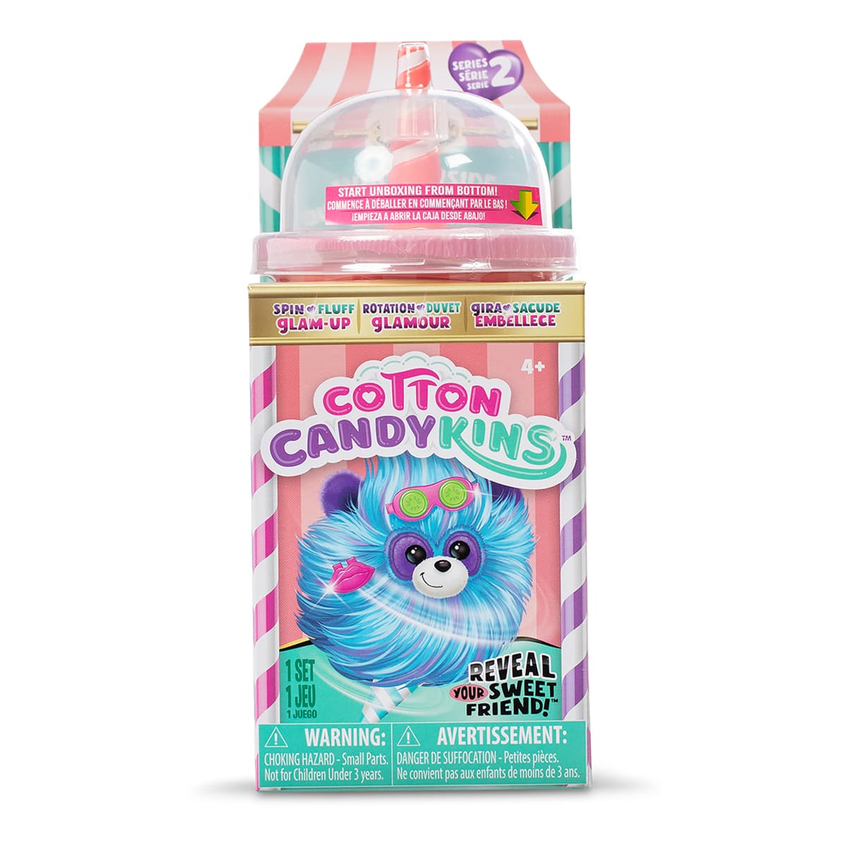М'яка іграшка-сюрприз Cotton Candykins W2 Пухнастий улюбленець, 27301(W2)