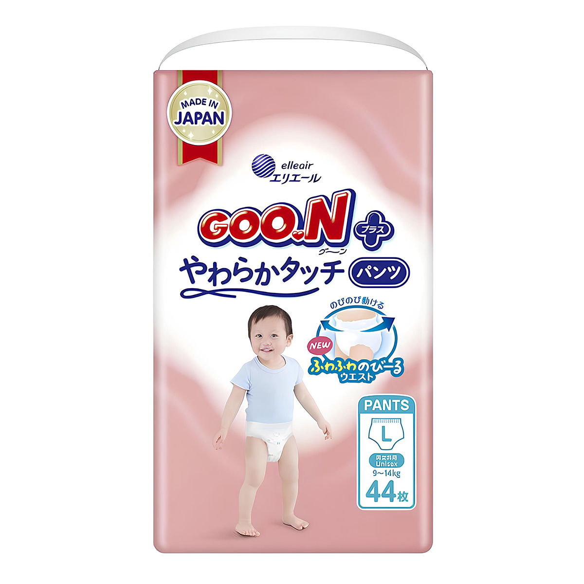 Підгузки-трусики GOO.N Plus L (9-14 кг) 44 шт 21000632/21001511