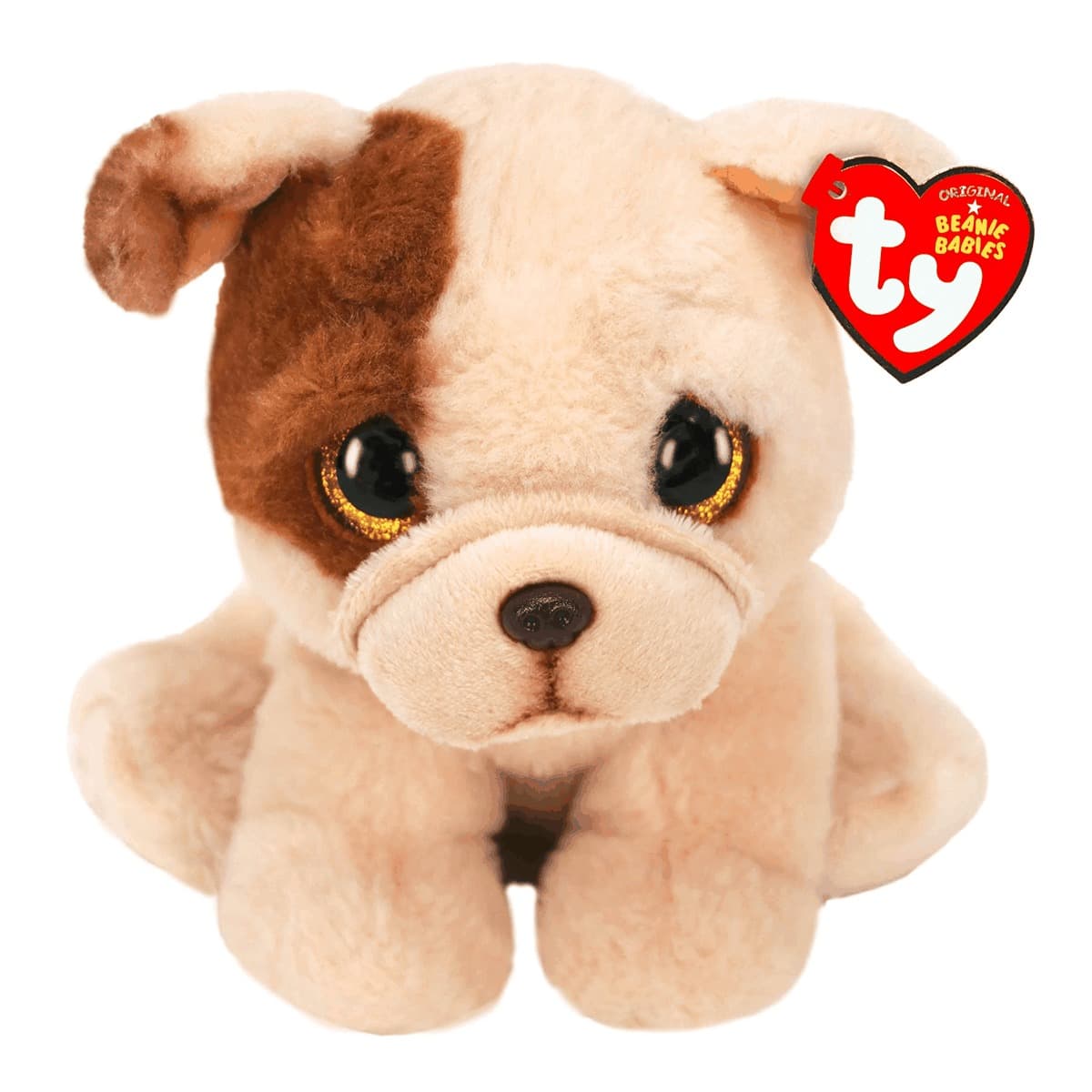 М'яка іграшка TY Beanie babies Tan pug Houghie 25 см, 90286