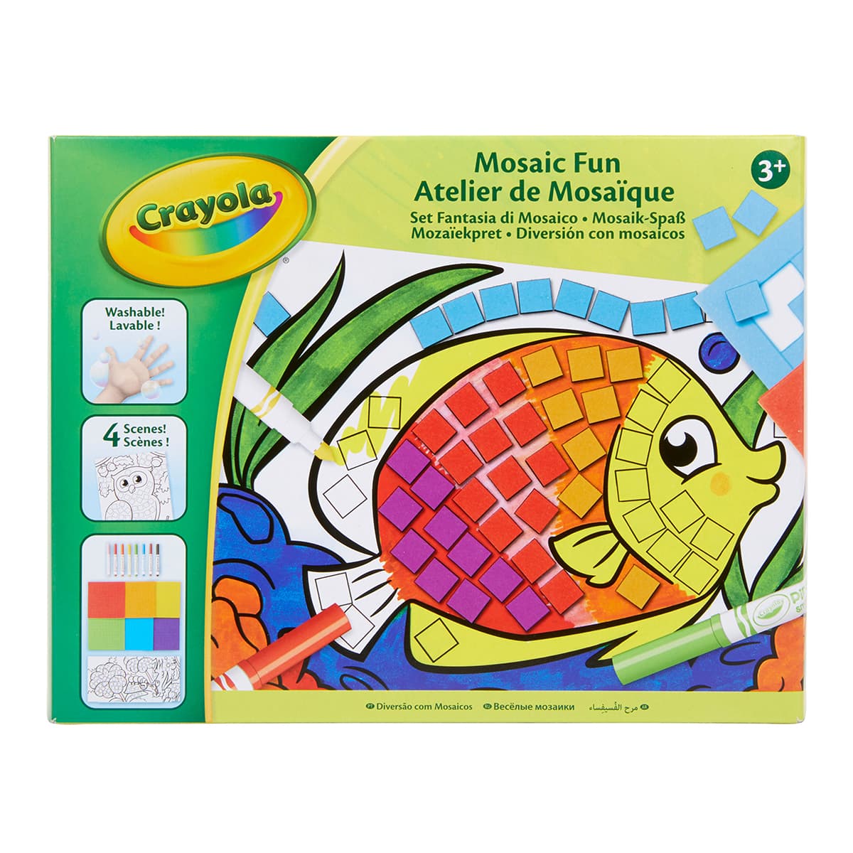 Набір для творчості Crayola Весела Мозаїка, 256274.006