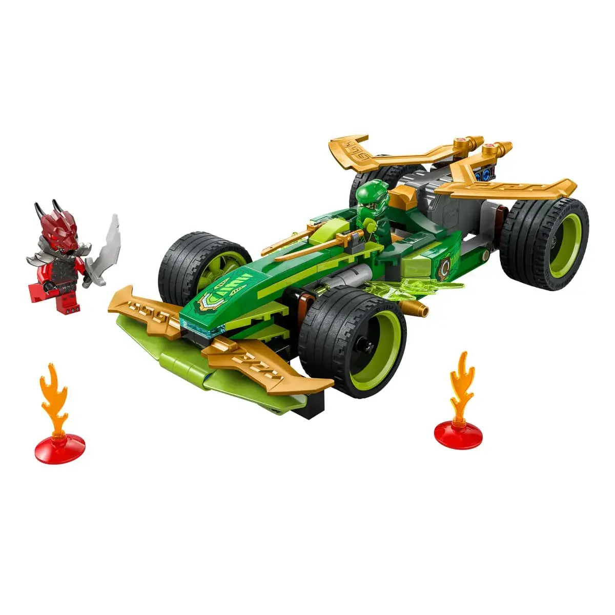 LEGO Ninjago Автомобіль для перегонів Ллойда з інерційним двигуном 71828 — фото 8