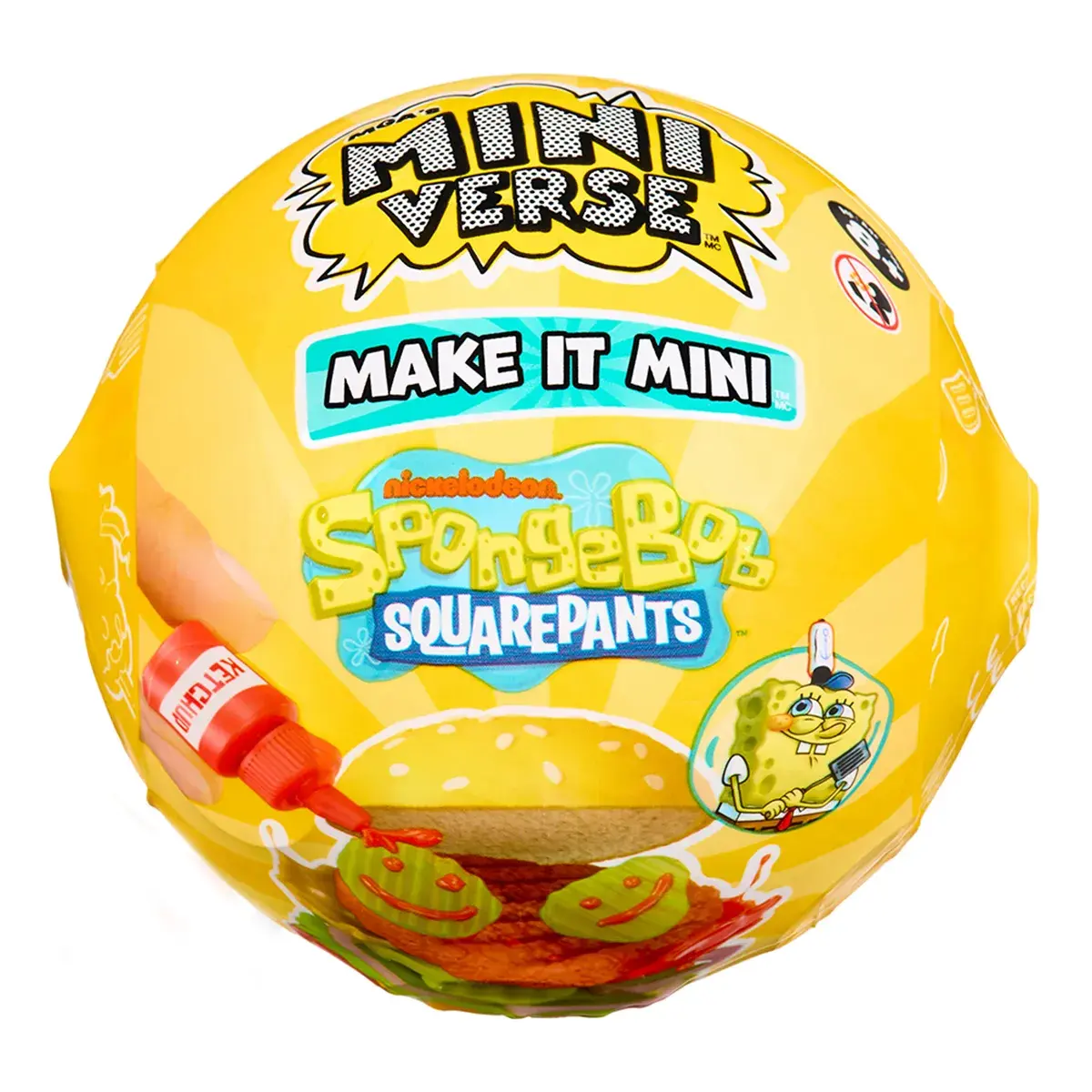 Набір-сюрприз MGA's Miniverse SpongeBob Створіть смаколики Красті Краб (599296)