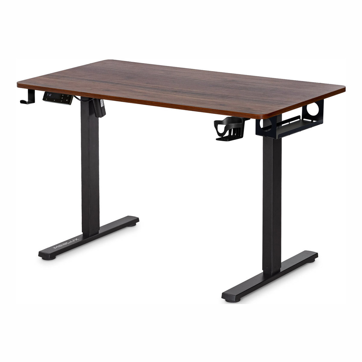 Стіл Mealux PowerDesk Lite XL Walnut (EVO-202 Lite Walnut/B)