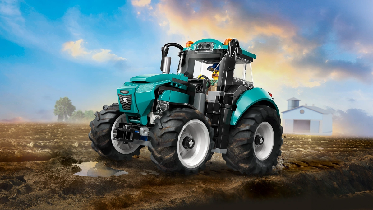 LEGO City Great Vehicles Трактор 60498 — фото 13