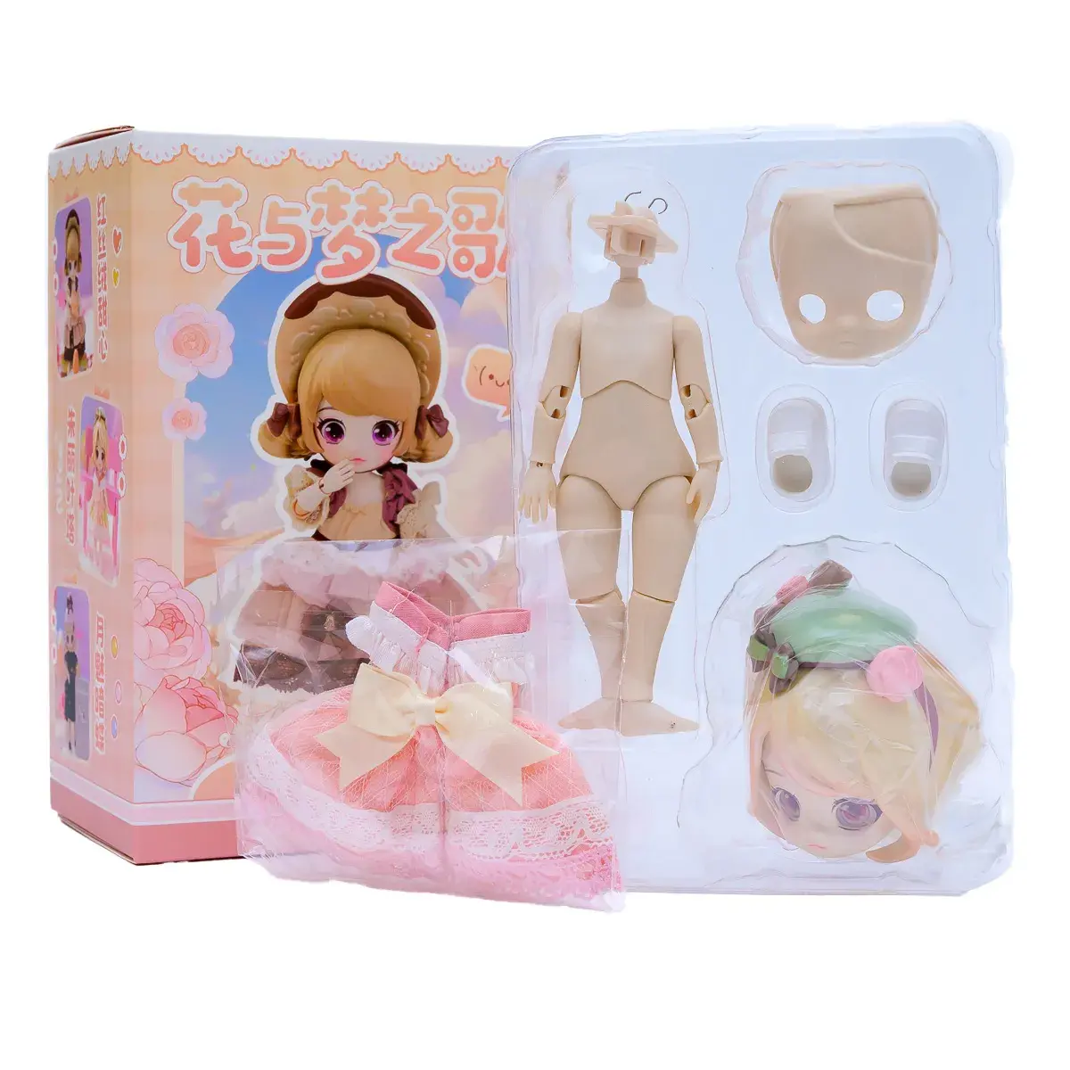 Фігурка-сюрприз з артикуляцією 10/10 Toys Kokoya Song of Flowers and Dreams Mystery Box (QWP051)