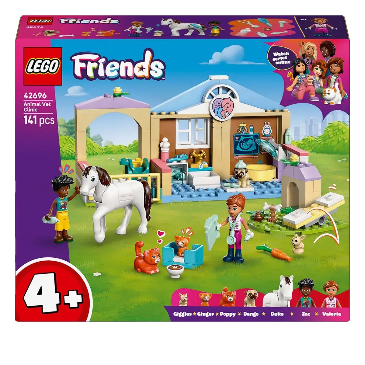 LEGO Friends Ветеринарна клініка 42696