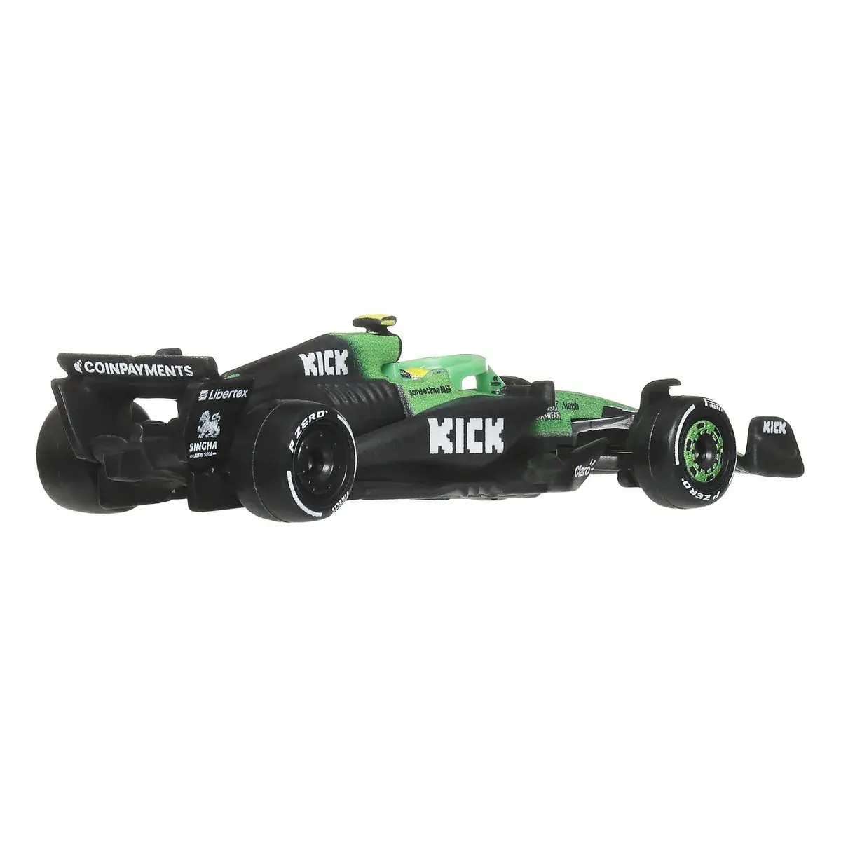 Коллекционный болид Hot Wheels Sauber Gabriel Bortoleto Formula 1 (JKD89) — фото 3