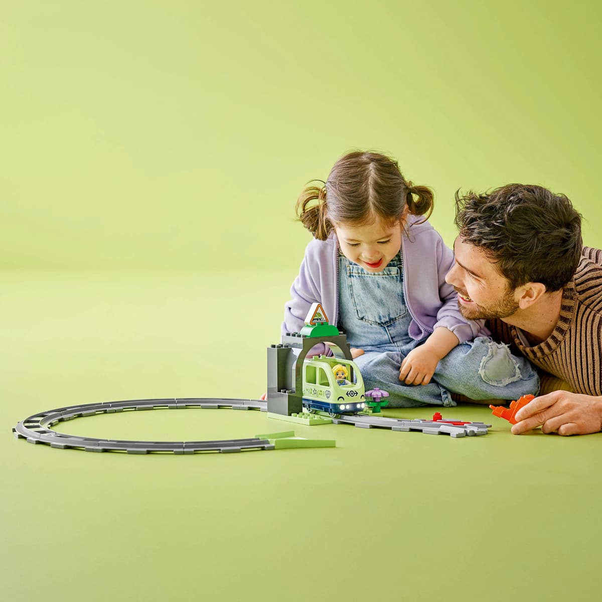 LEGO DUPLO Додатковий набір. Залізничний тунель і колії 10425 — фото 3