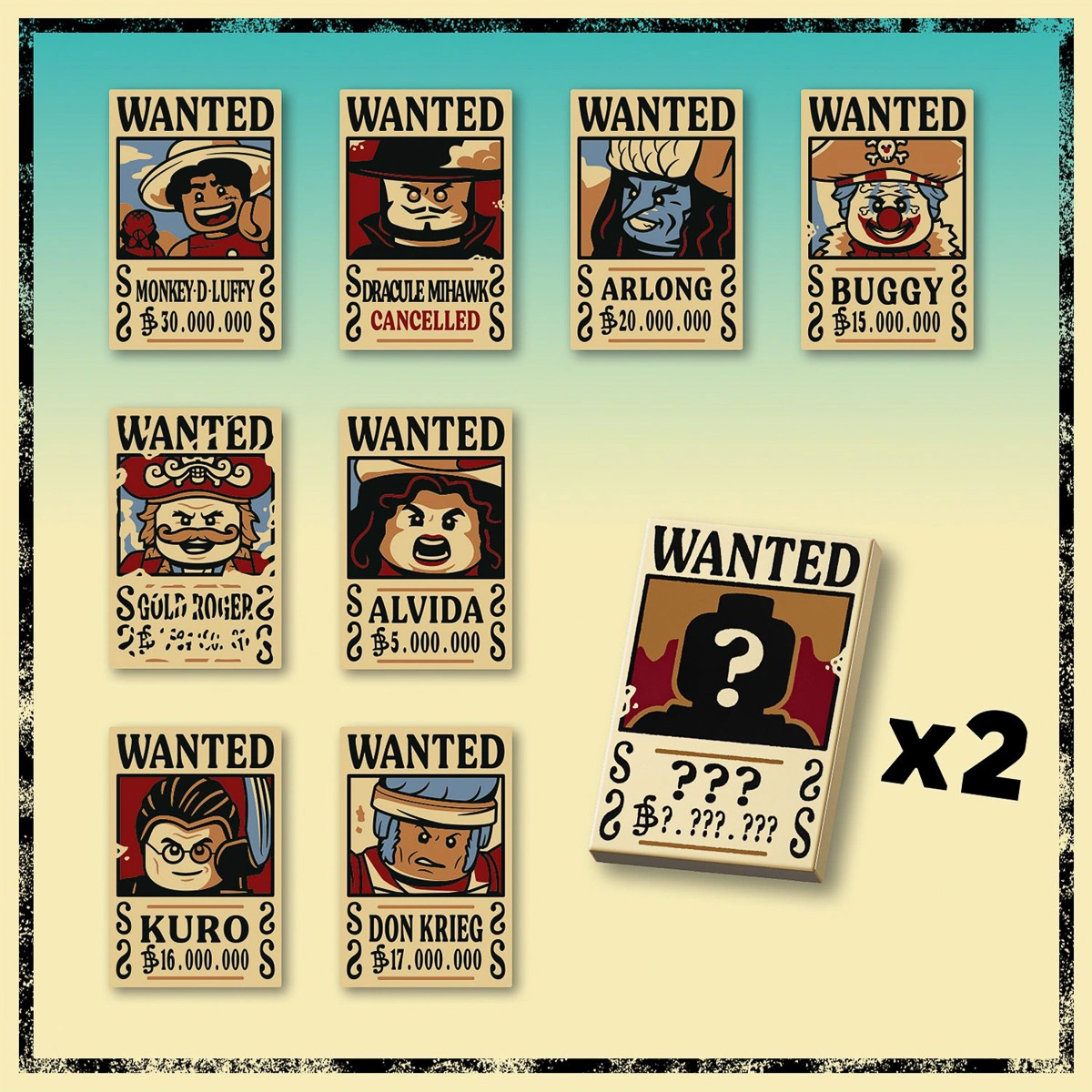 LEGO ONE PIECE Цирковий намет клоуна Баґґі 75637 — фото 8