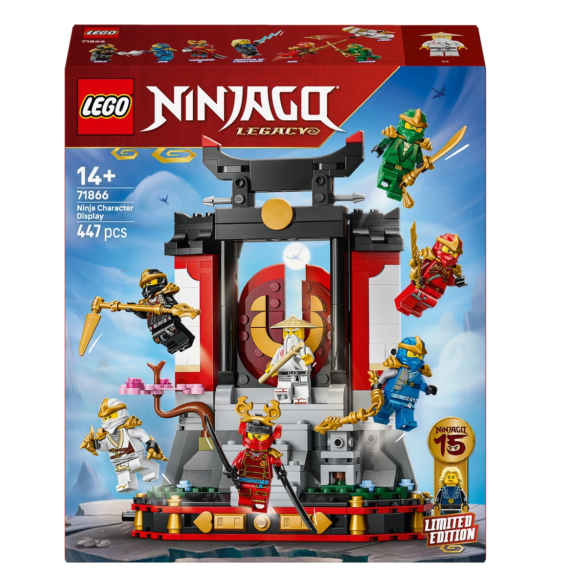 LEGO NINJAGO Модель персонажів ніндзя. 15-та річниця 71866
