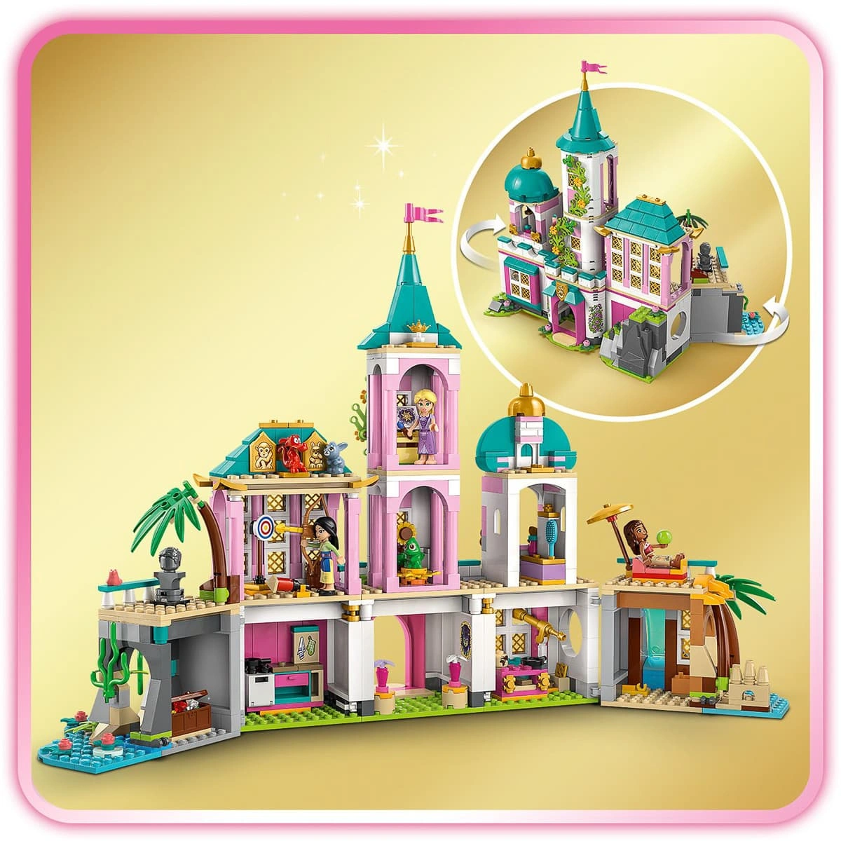 LEGO Disney Princess Замок принцеси та королівські улюбленці 43267 — фото 6