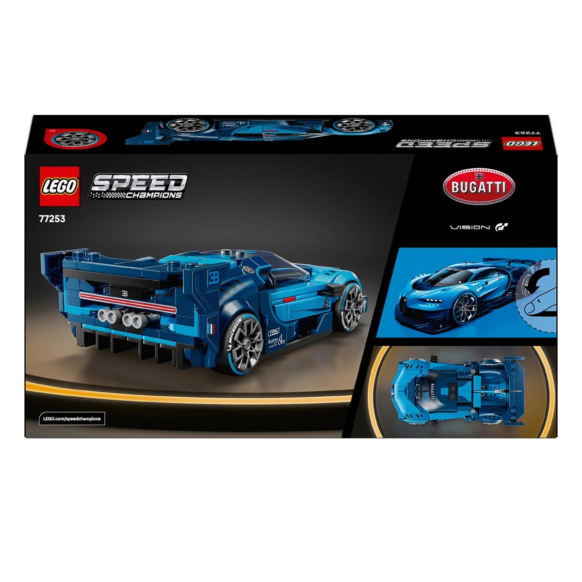 LEGO Speed Champions Спортивний автомобіль Bugatti Vision GT Hyper 77253 — фото 9