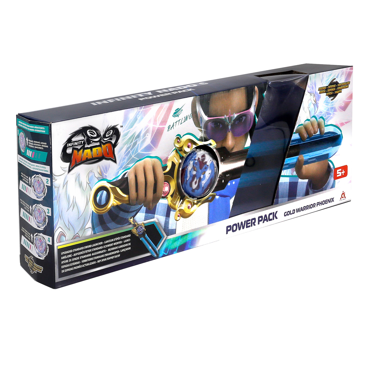 Дзиґа Infinity Nado VI Power Pack Gold Warrior Phoenix, EU654115 — фото 4