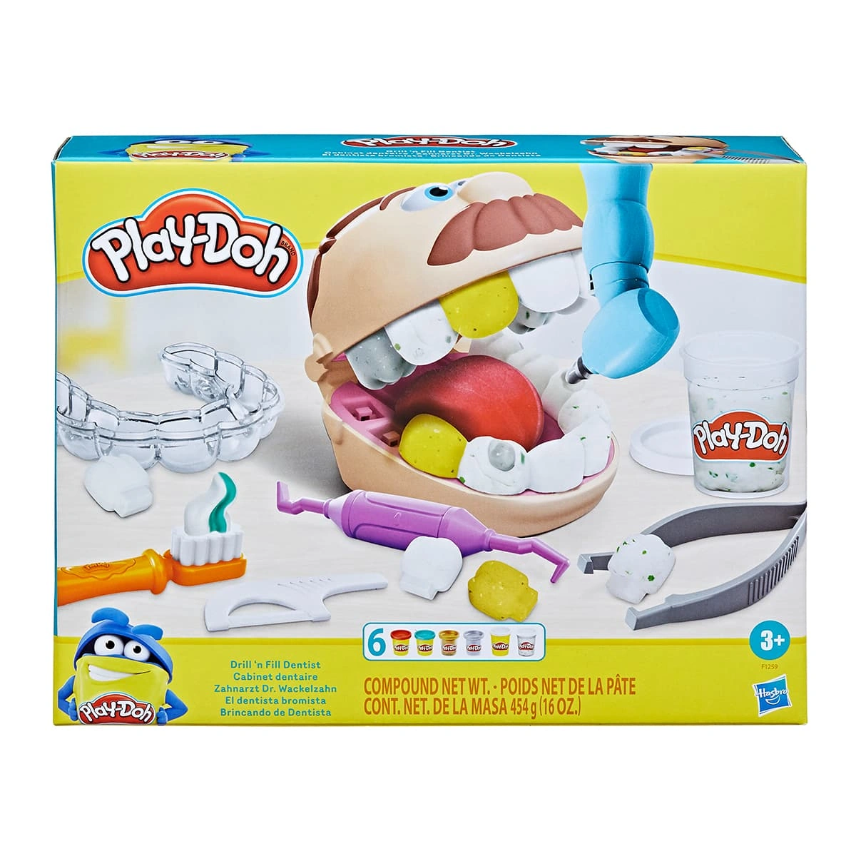 Набір Play-Doh Містер Зубастик із золотими зубами, F12595L0 — фото 2