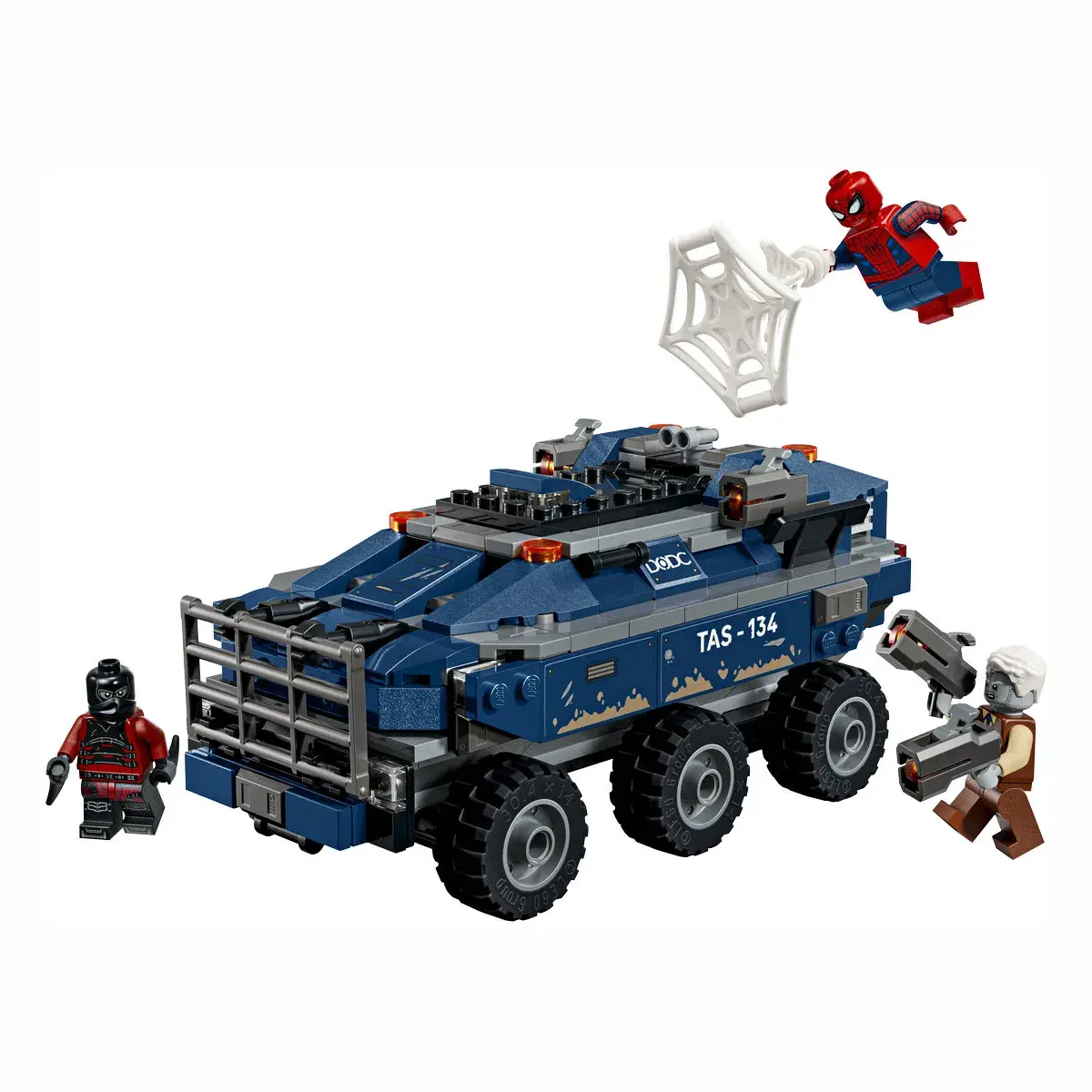 LEGO Super Heroes Marvel Переслідування Людиною-Павуком машини для перевезення злочинців 76349 — фото 7