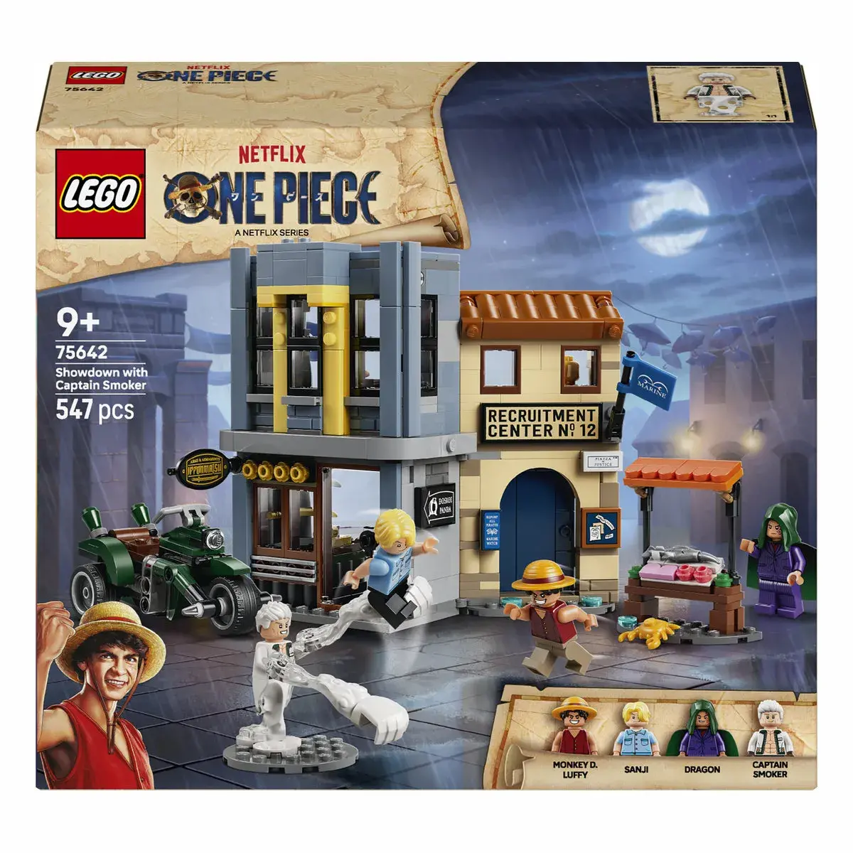 LEGO ONE PIECE Сутичка з капітаном Смокером 75642