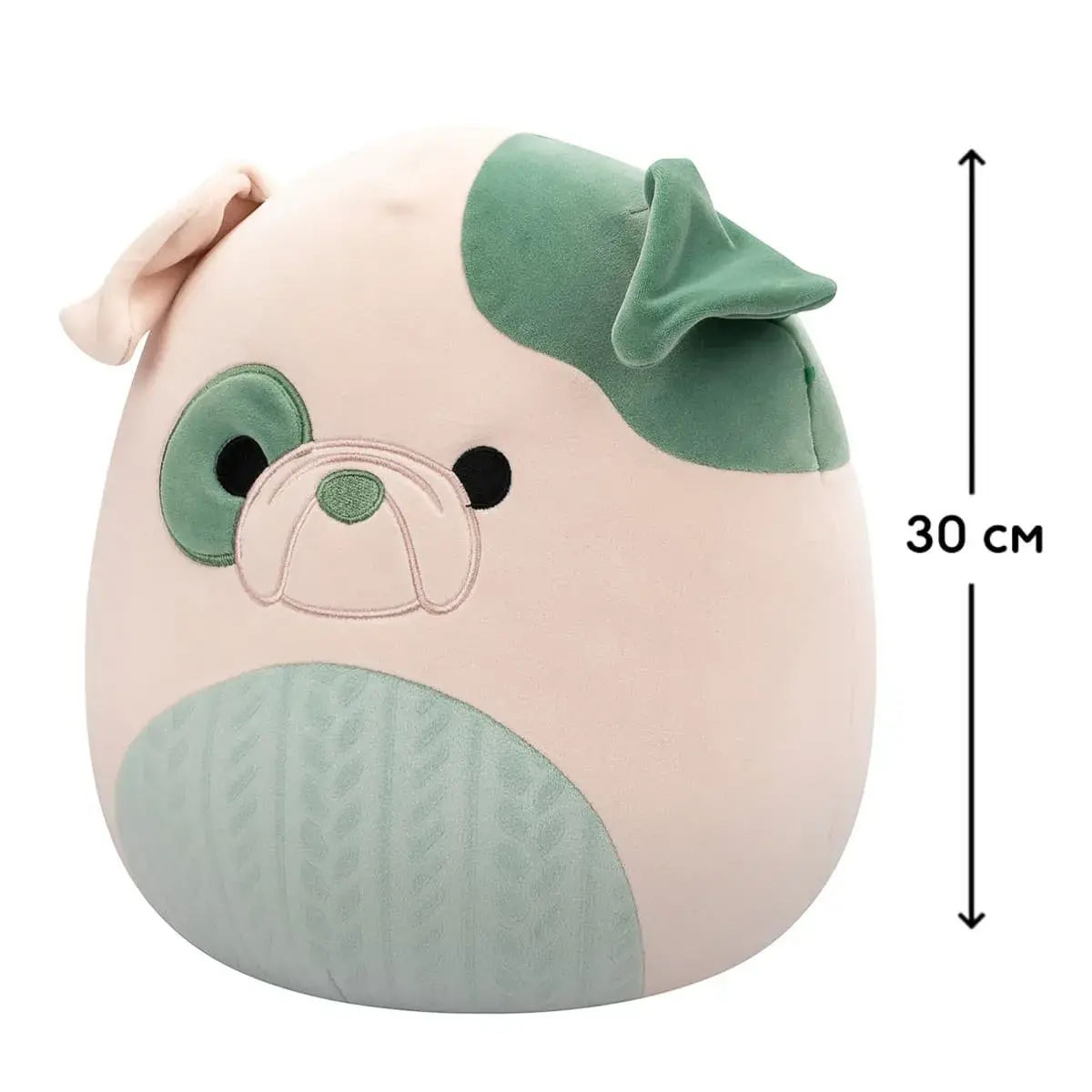 М'яка іграшка Squishmallows Бульдог Августин 30 см, SQCR06691 — фото 7