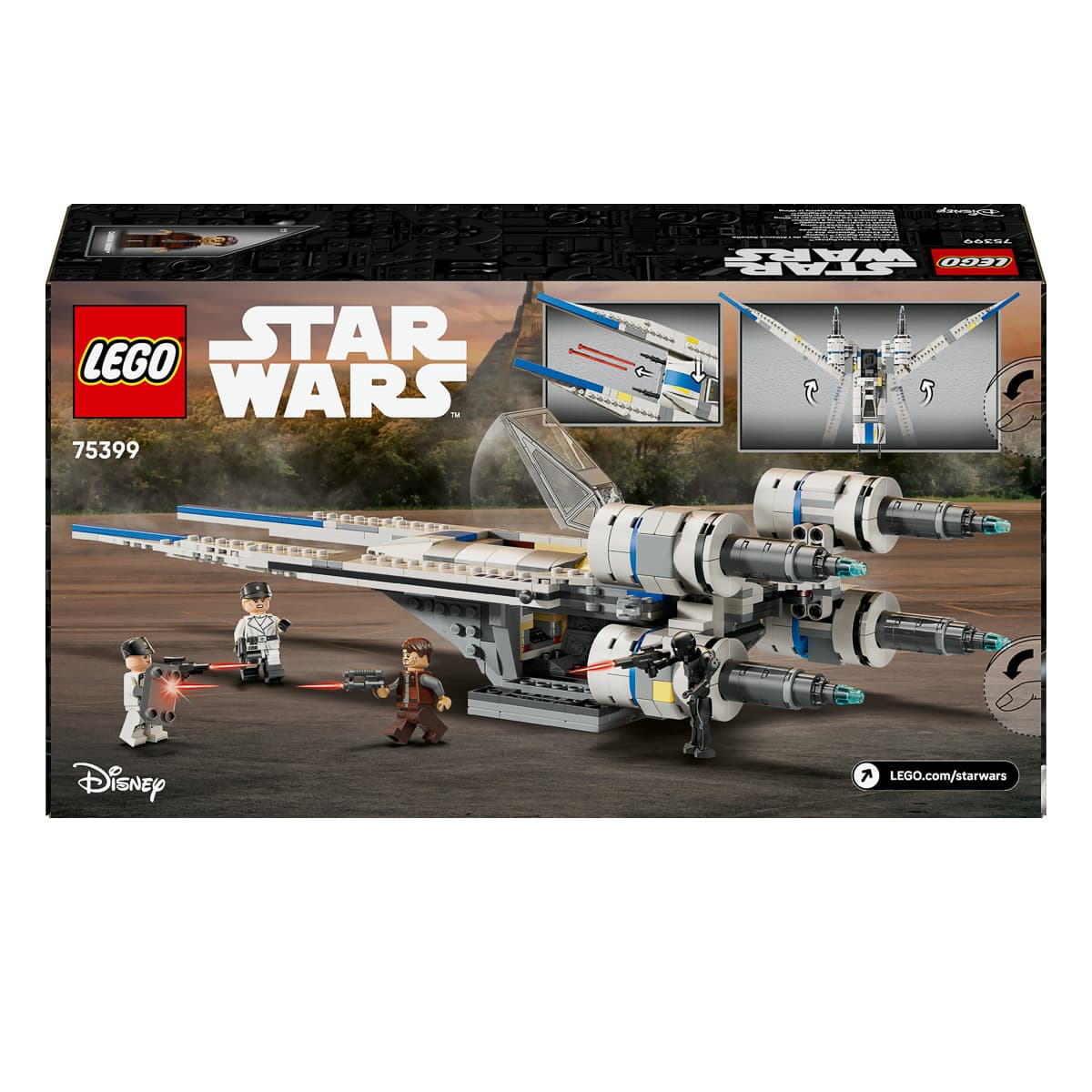 LEGO Star Wars Повстанський винищувач U-Wing 75399 — фото 9