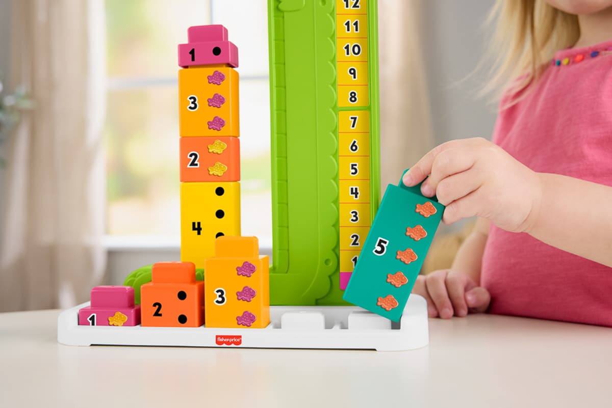 Іграшка-конструктор Fisher-Price Яскравий алігатор, JCT13 — фото 6
