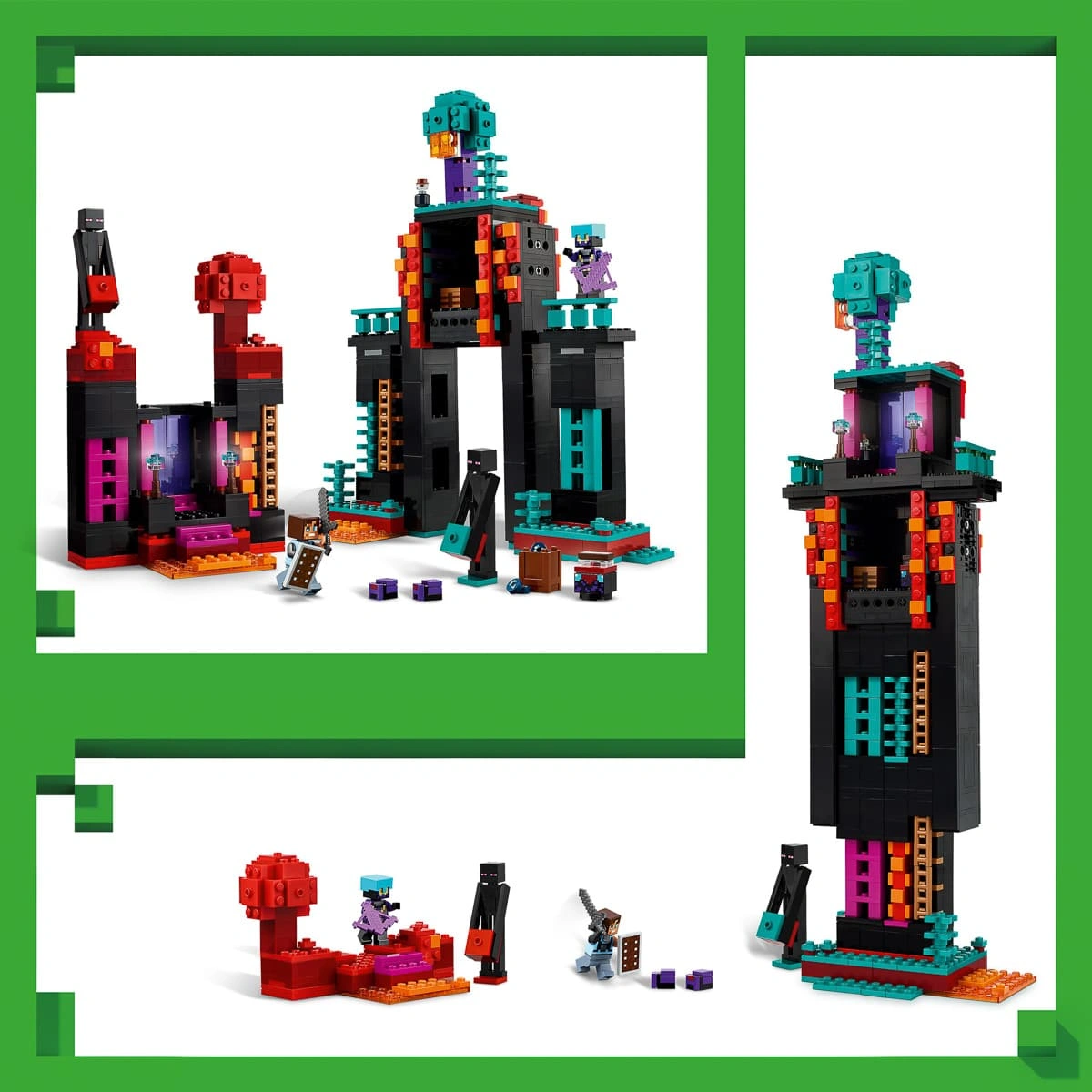 LEGO Minecraft Вежа Ендермена 21279 — фото 8