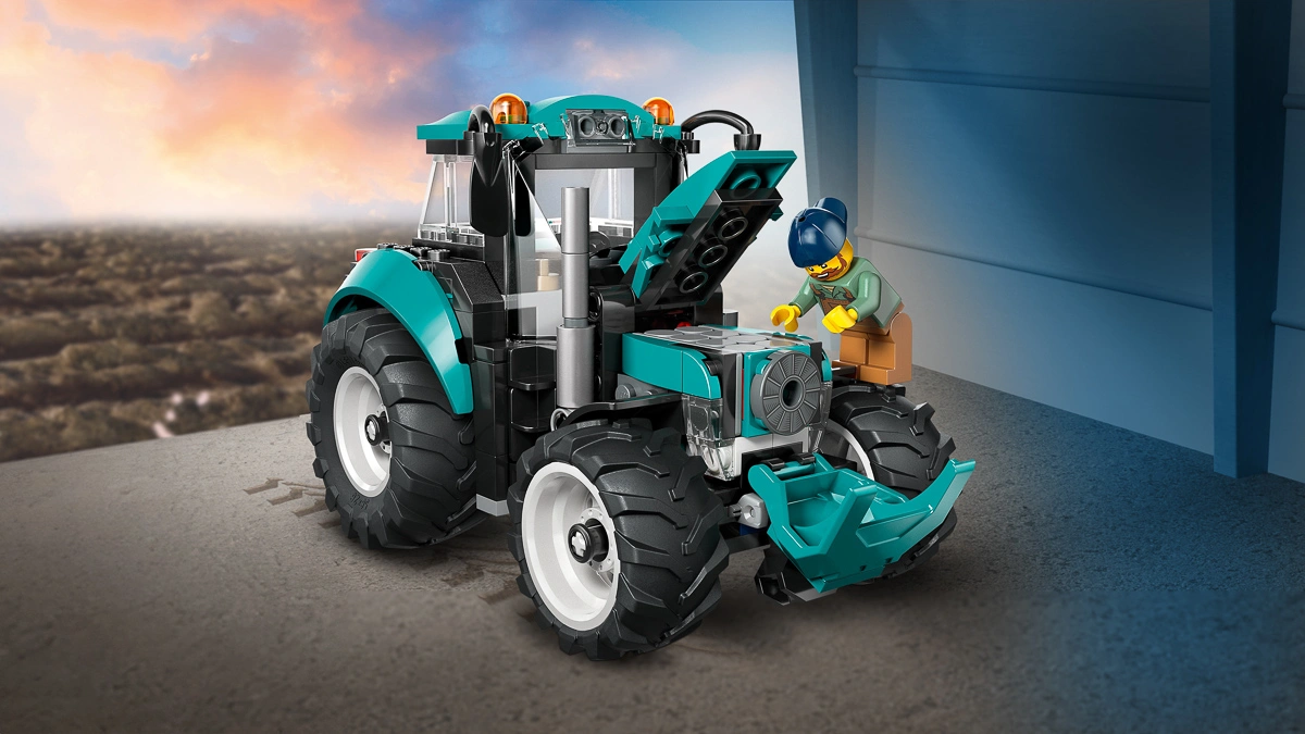 LEGO City Great Vehicles Трактор 60498 — фото 11