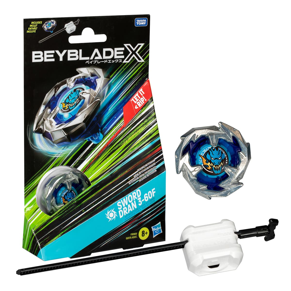 Набір Beyblade X Sword Dran із пусковим механізмом, G0175 — фото 4