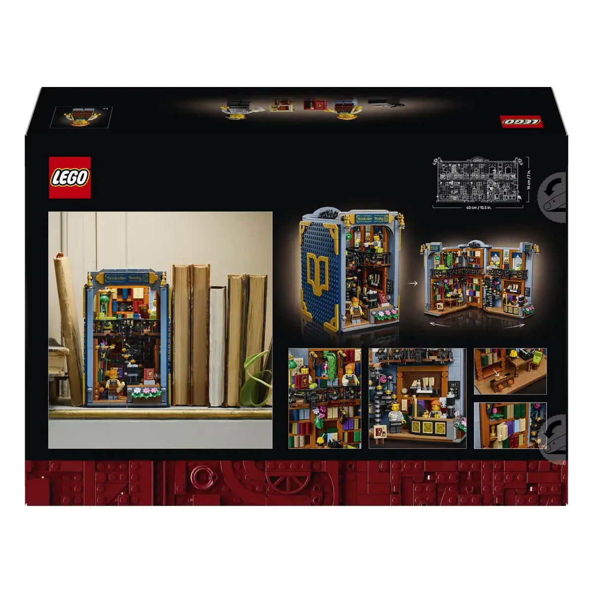 LEGO ICONS Книгарня: книжковий куточок 11379 — фото 9